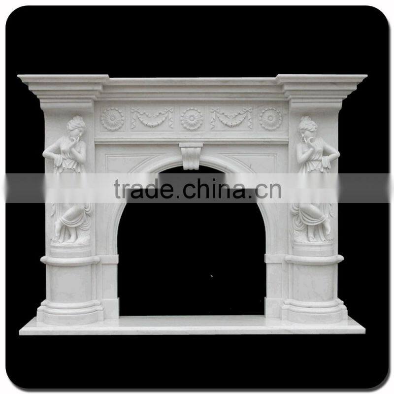 Freestanding fireplace mantle,Freestanding fireplaces VFM-NF014A