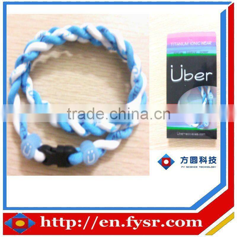 Newest fashion titanium healthy necklace