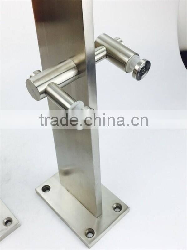 Stainless Steel Glass Staircase Baluster/Fence Glass Baluster