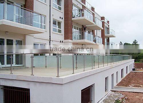 Balcony stainless steel railing design modern hand rails