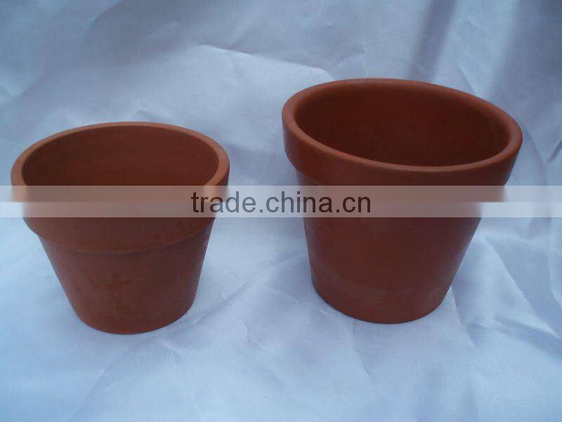 USA hot sale round terracotta pots