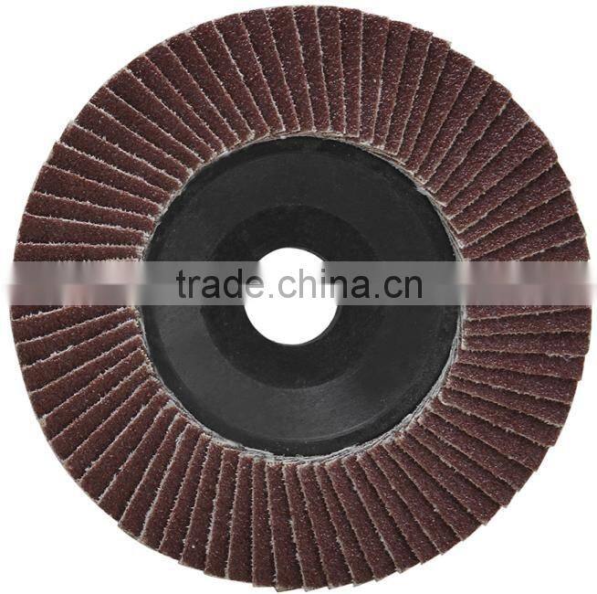 Aluminum Oxide with Plastic Cover Flap Disc