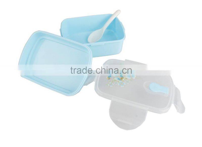 2Layers Microwave Using Customized Logo Plastic Lunch Box