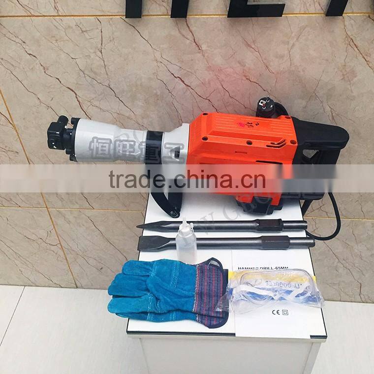 45J Electric hammer drill chisel demolition hammer, electric rock breaker