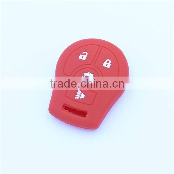 Silicone rubber Remote key Cover fit for Maxima Altima Sentra Versa covers