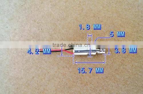 4*11MM coreless vibrating motor 1.5V-6V micro motor 4mm DC vibrating motor new, in stock ~