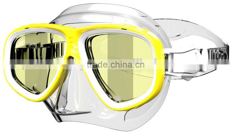 Mirror CE full face diving equipment, diving masks with anti fog(MM-403)