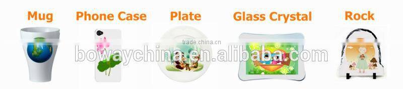 Boway service CE Mini 3D Sublimation Vacuum cell phone case printing machine