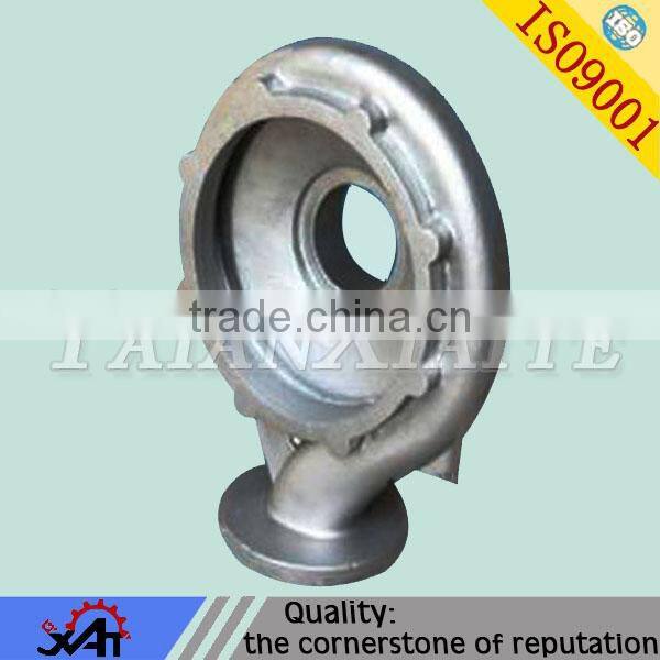 ductile iron casting clay sand casting water pump body for auto engine