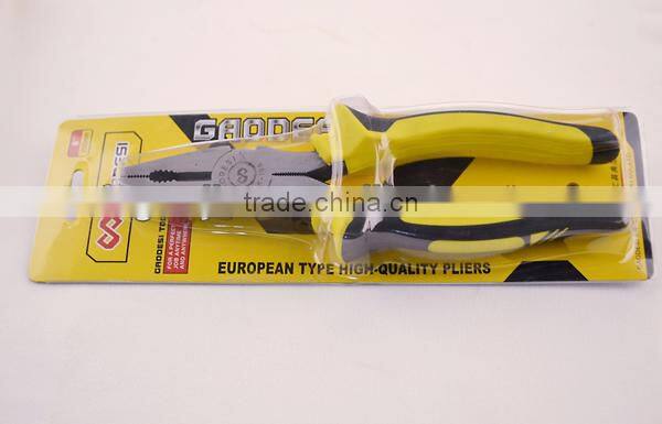 6" American type CR-V alloy steel combination pliers