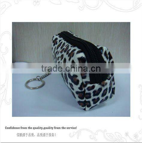 Leopard Printed Neoprene Lady's Magic Wallet / Coin Case/Purse