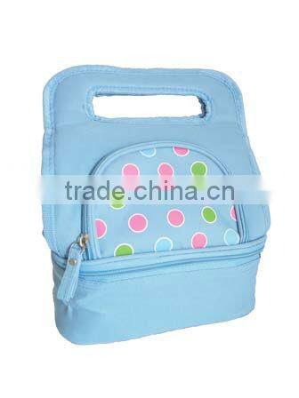 Customized Two-layer Hanging Insulated Cooler Bag