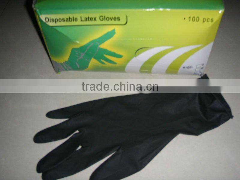 Disposable Powder Free Latex Textured Tattoo Gloves