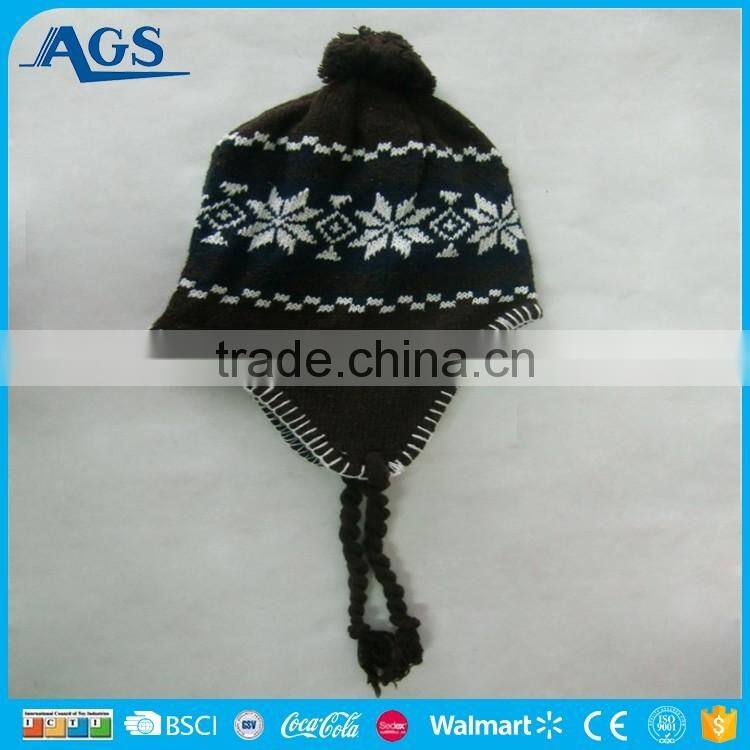 Deep color style winter beanies warm hat on discount