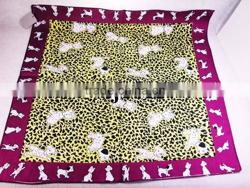 cheap cotton dollar printed neck sweat bands multifunctional dog bandana