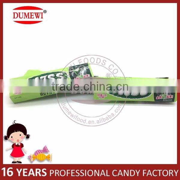 Strong Mint Kiss 4 Sticks Slim Chewing Gum