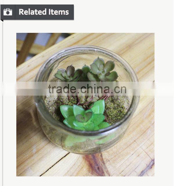 artificial succulents wholesale bonsai potted small plant table artificial preserved plant