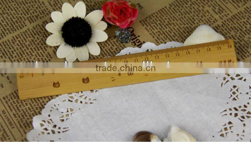 Natural & eco-friendly bamboo ruler