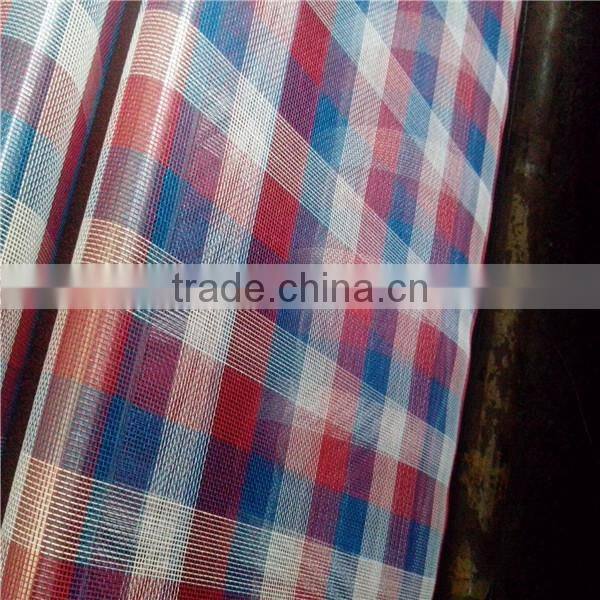 colorful 14*14 fiberglass invisible insect screen for windows