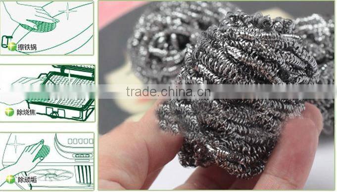 kitchen cleaning stainless steel scourer