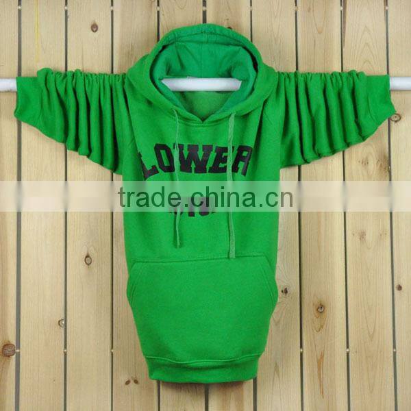 hip hop plain slim fit sports hoodies