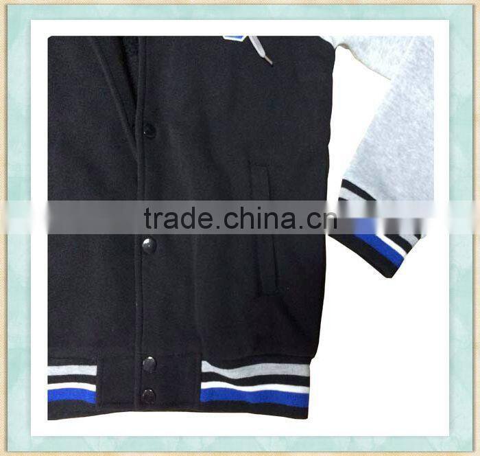 Cheap factory price wholesale plain american varsity jacket
