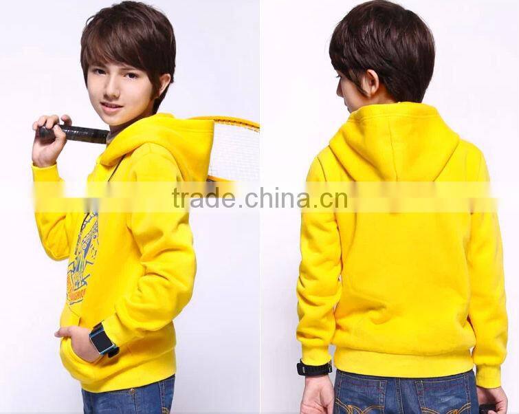 Hot selling children wear korean snowboard tall hoodies