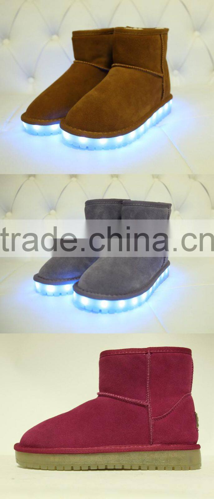 HFR-TS-12-3 New style shiny shoelaces nylon round ankle boots