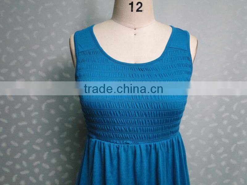 WOMEN SLEEVELESS LONG DRESS