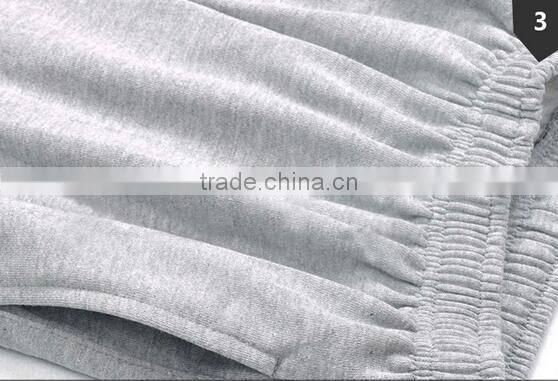 winter men women thicken 100% cooton sweatpants convergent feet beam foot more leisure sports pants