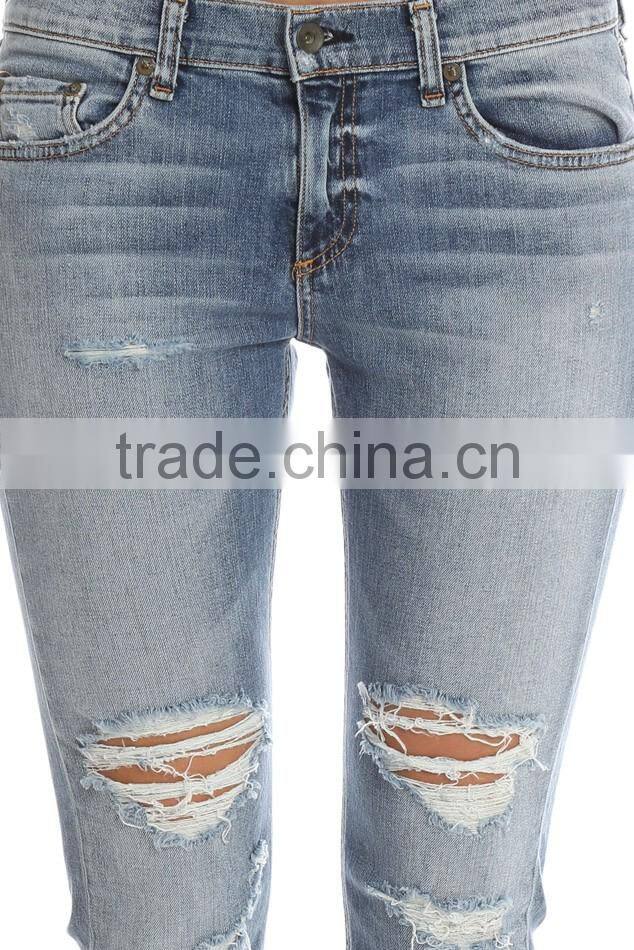 ripped denim jeans ,ripped jeans denim,red blue denim brand jeans
