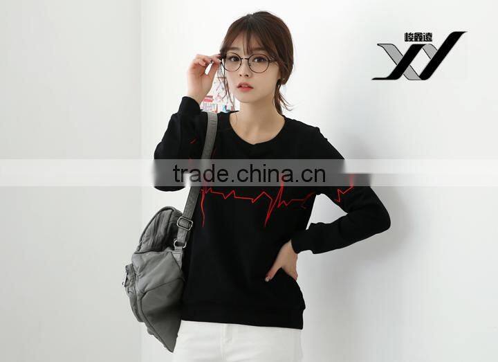 casual women long sleeve tshirt