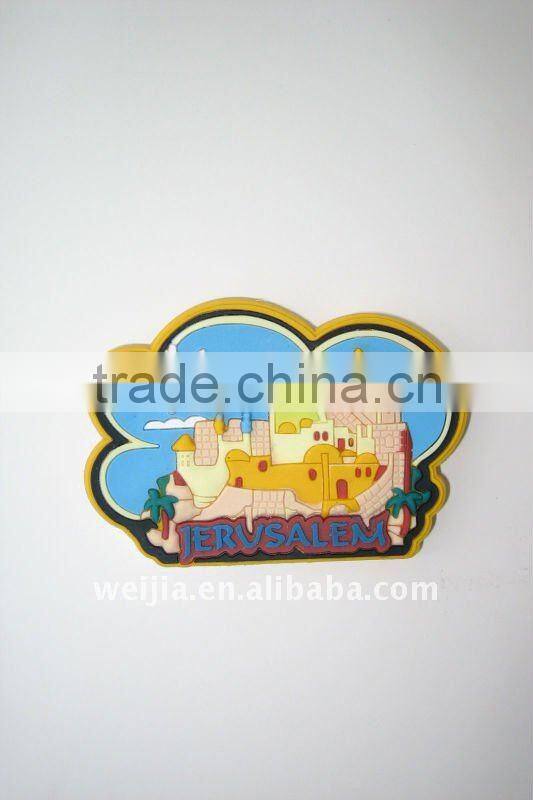 3D PVC fridge magnet