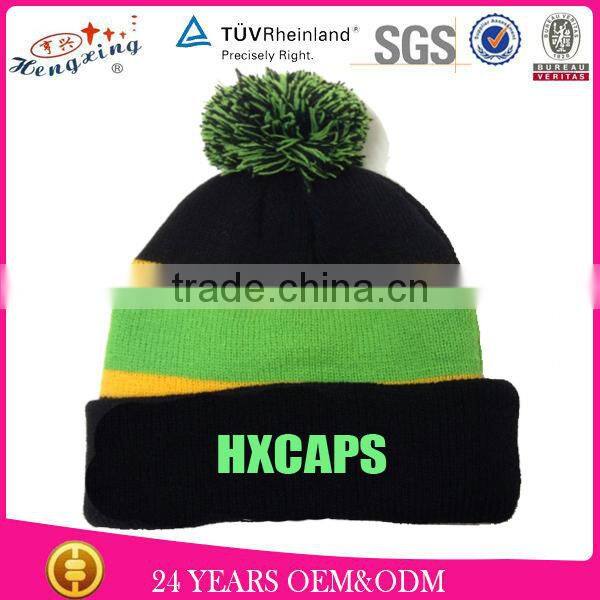 100% Acylic hot sale custom crochet knight helmet beanie