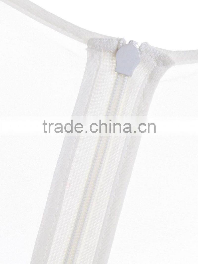 Girls contrast color high-waist flower print dress