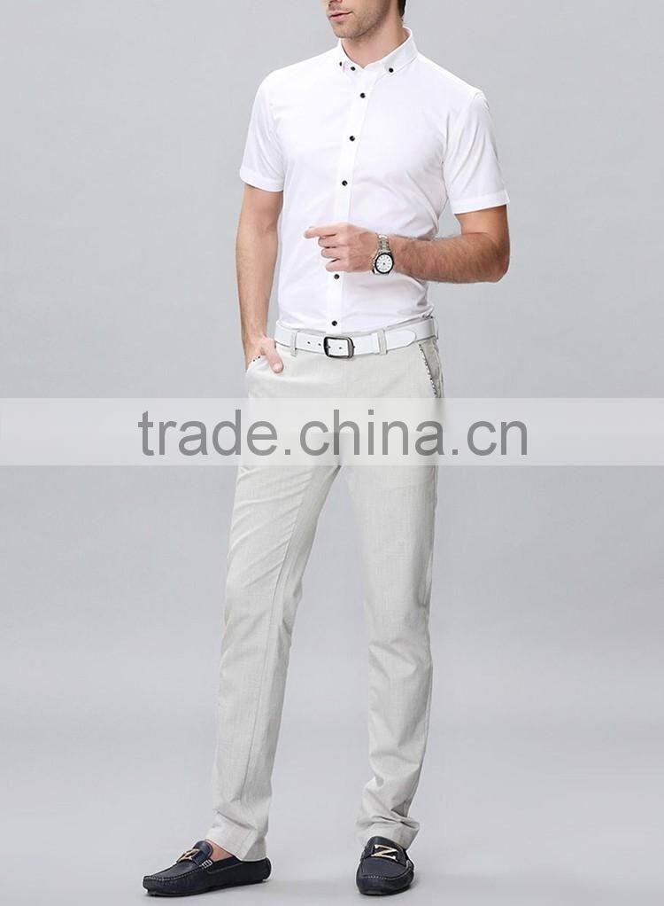 Wholesale plain white 100% cotton t shirts for men classic t shirt design for men