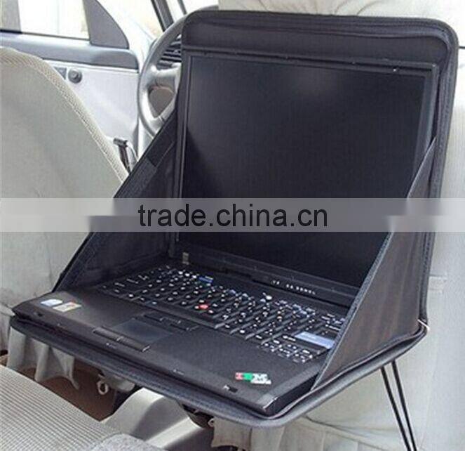 Foldable Laptop Food Holder Car Seat Table, Folding Backseat Car Tray Table