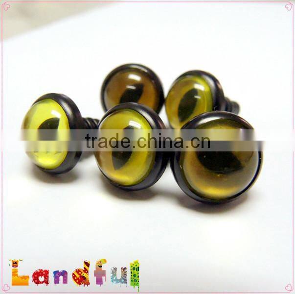 Personalized Animal Doll Eyes Gold Monster Eyes Dragon Toy Eyes