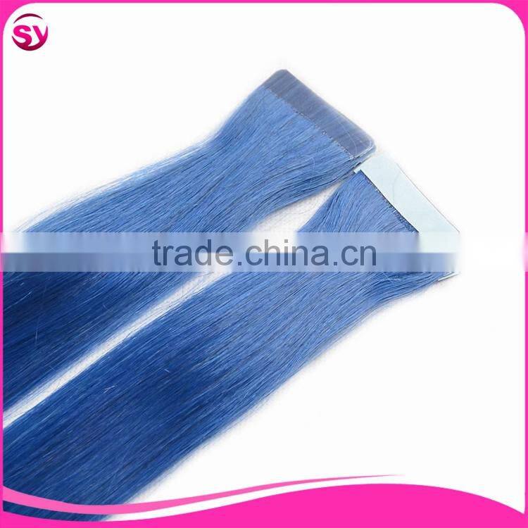 Wholesale Tape In Hair Extentions Natural Looking 100% High Grade Brazilian Human Tape Hair