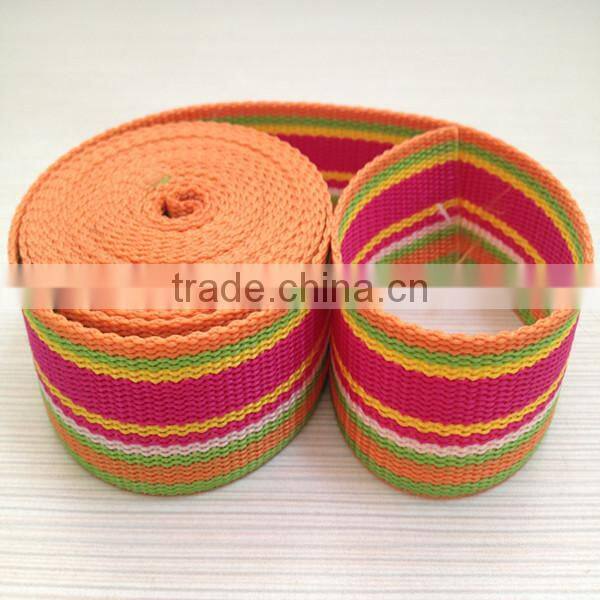 customized pp webbing school bag belt