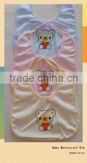 The new type bamboo fiber best waterproof baby bib/printed baby bib