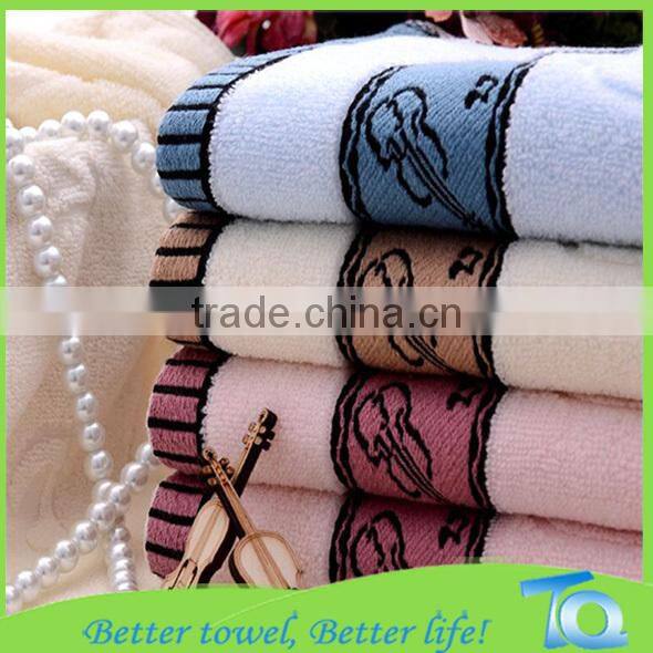 Wholesale cheap violin cotton 100%towel