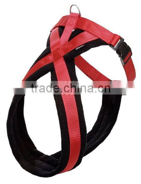 Dubaa Pet Supplies Dog Suspender for Large/Medium/Small Size Pet Dogs, Polyester Black,Blue and Red