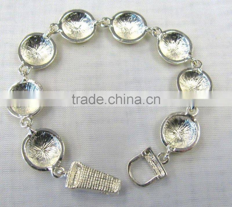 2015 sports enamel green tennis bracelet magnetic bracelet wholesale