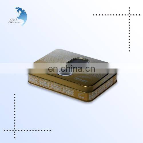 High Quality Factory Price Hot Sales Anti-humid Biscuits Tin Box Packaging Box
