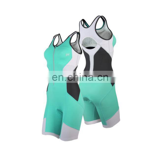 2017 Custom Design Women Printed Cycling jersey/ Triathlon Suit