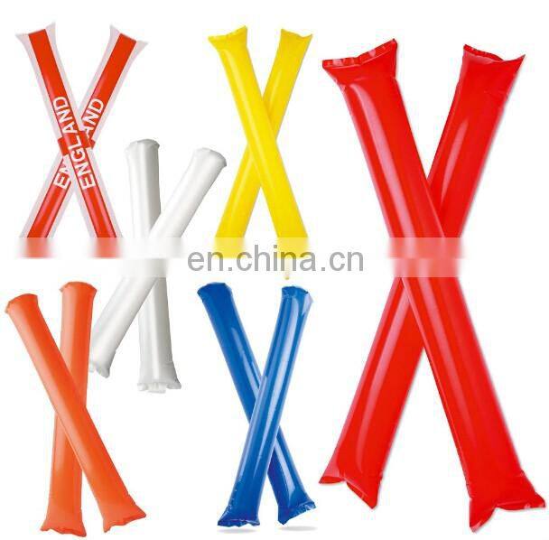 Promotion Customized PE Plastic Inflatable Noise Cheering Stick,bang bang stick PRODUCT AC010
