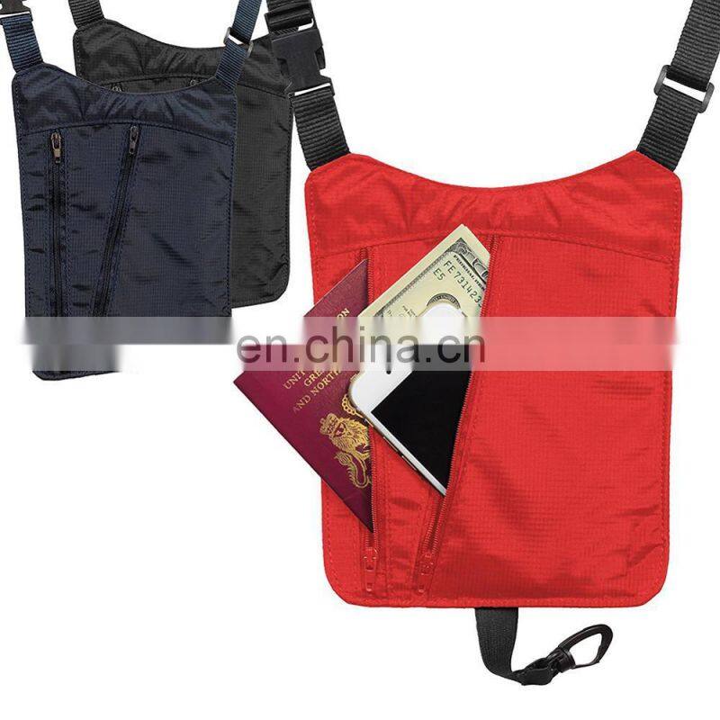 RFID Secure Passport Holder Body Wallet protection Security Travel Body Wallet