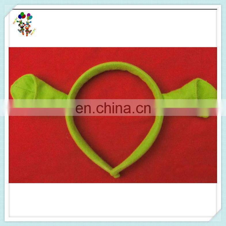 Cheap Felt Shrek Ears Kids Animal Halloween Party Headbands HPC-0700