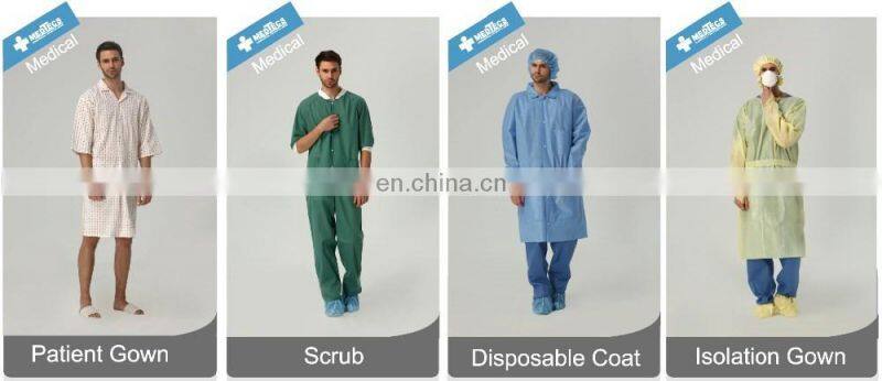 Wrap-over Comfortable Hospital Patient Gown